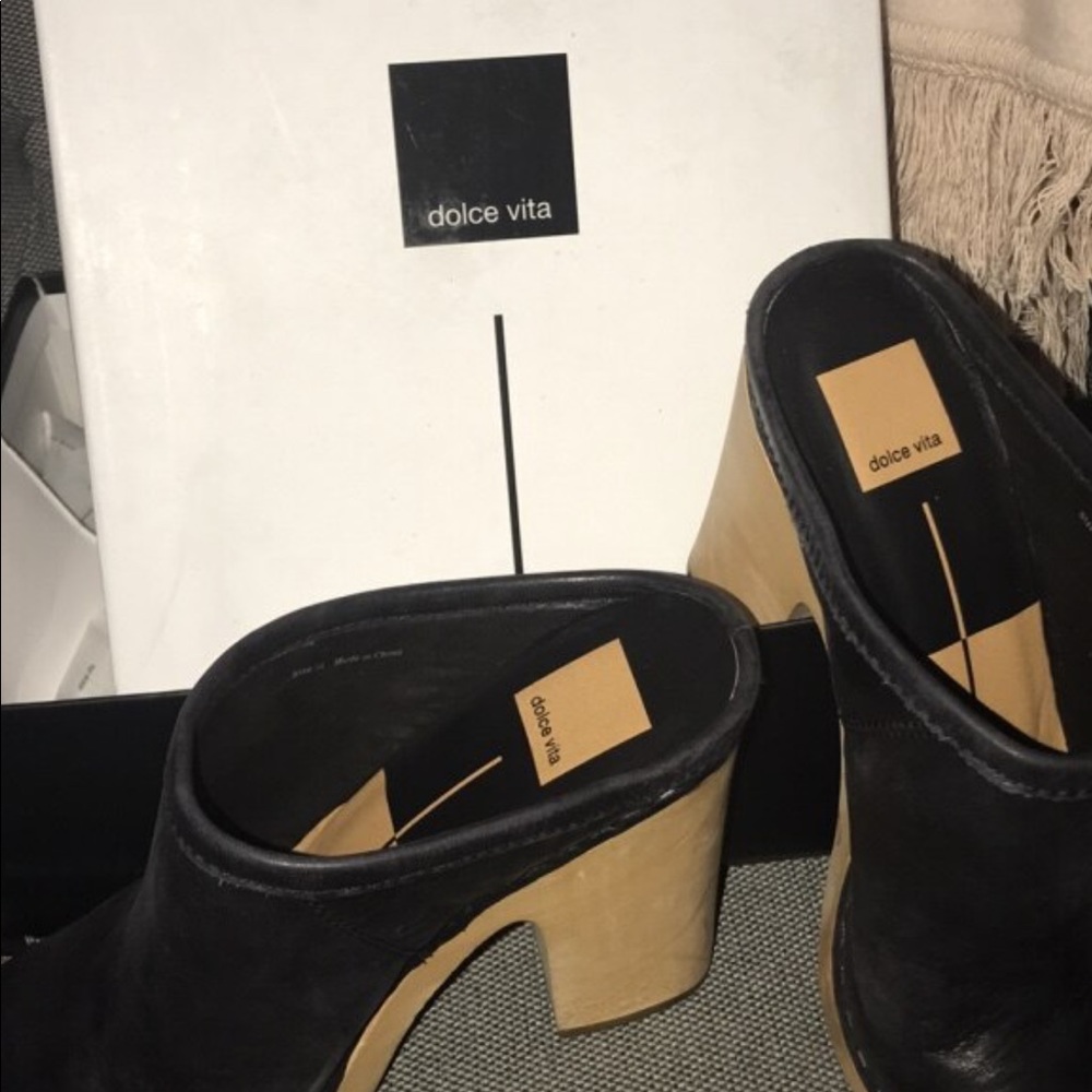 Black heels